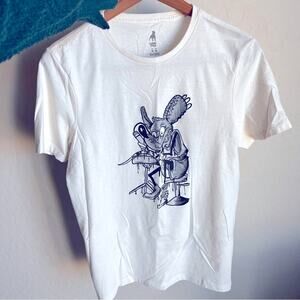 FLAW Cuidado con el Perro México Tattoo Rat Graphic Tee shirt size medium M